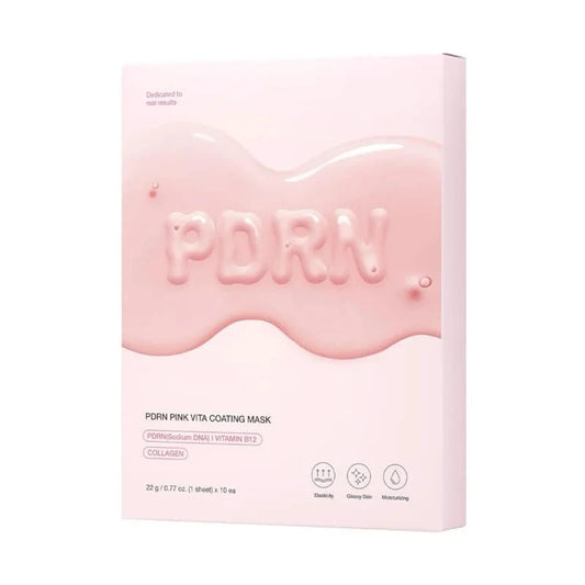 PDRN Pink Vita Coating Mask Deep Collagen Anti Wrinkle Lift Face Mask Overnight Firm Hydrating Moisturizing Glowing Skin Korea