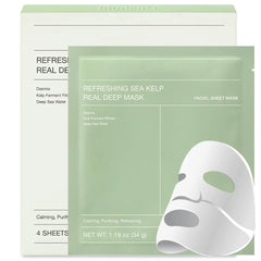 BIODANCE Refreshing Sea Kelp Real Deep Mask (4 unidades)