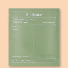 BIODANCE Refreshing Sea Kelp Real Deep Mask (4 unidades)