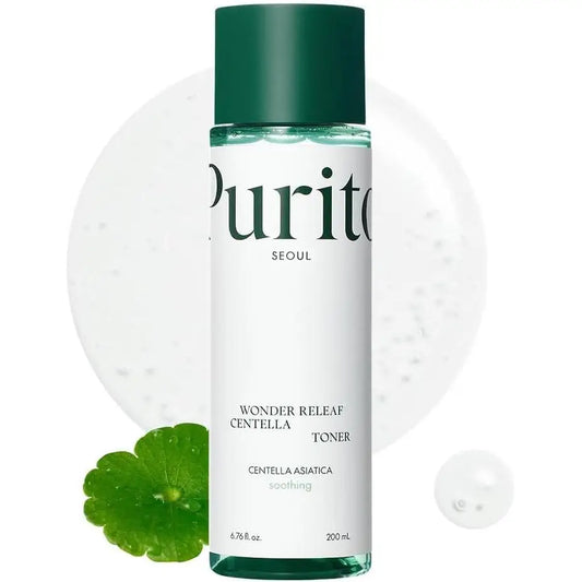 Purito centella soothing and moisturizing facial toner 200 ml