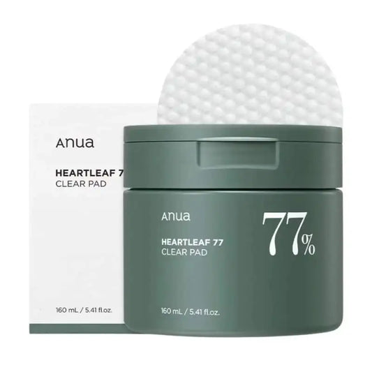 Anua heartleaf 77% toner pad – calming and moisturizing pads (160 ml)