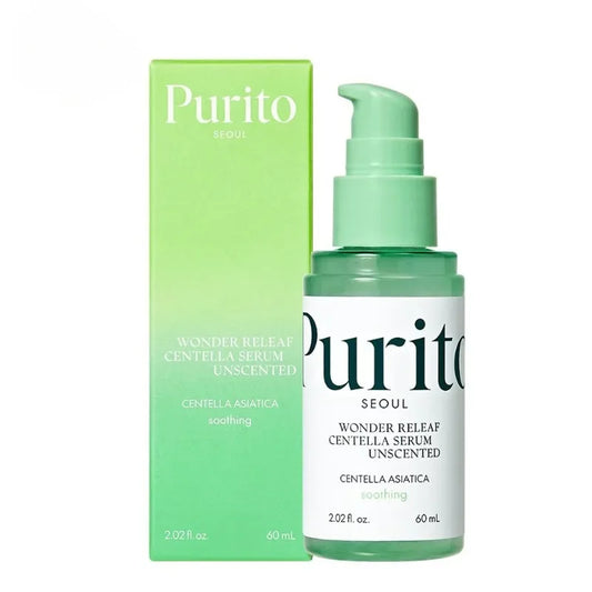 Purito Centella Assay Non-flavored Essence Ampoule Soothing and Calming Facial Serum Skin Care Korea 60ml