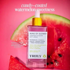 TRULY Buns Of Glowry Firming Hip Essence Deep Nourishment Repair Damaged Skin Soft Serve After Shave Oil Hair Shaving Skin Care