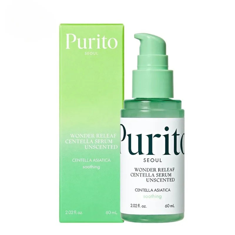 Purito Centella Assay Non-flavored Essence Ampoule Soothing and Calming Facial Serum Skin Care Korea 60ml