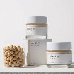 Korean Mixsoon Facial Serum Soybean Essence Soy Fermented Face Cream Centella Asiatica Cleanser Exfoliating Hydrating Skin Care