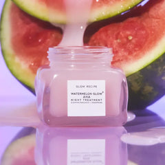Glow Recipe Watermelon AHA Smooth Hyaluronic Acid Niacinamide Skincare Night Cream Pore Shrinking Facial Care 60ml