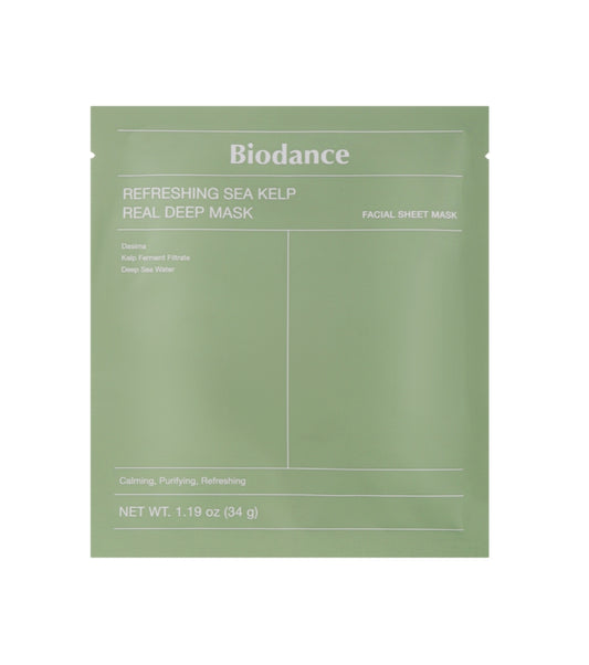 BIODANCE Refreshing Sea Kelp Real Deep Mask (4 unidades)